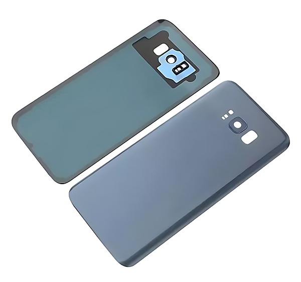 For Samsung Galaxy S8 Plus , G955 - Replacement Battery Cover , Rear Panel With Camera Lens - Blue