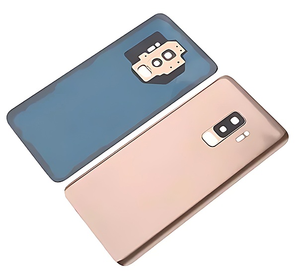 For Samsung Galaxy S9 Plus , G965 - Replacement Battery Cover , Rear Panel With Camera Lens - Gold