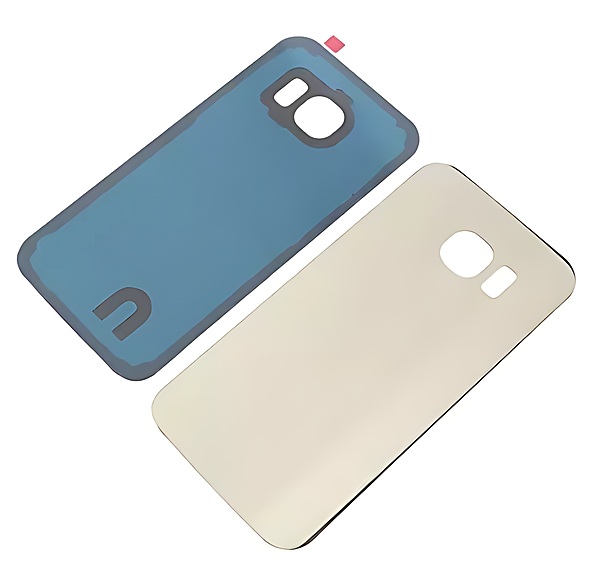 For Samsung Galaxy S6 , G920 - Replacement Battery Cover , Rear Panel With Camera Lens - Gold