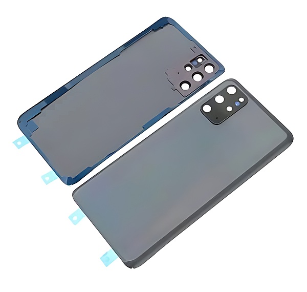 Samsung Galaxy S20 Plus , G985 - Replacement Battery Cover , Rear Panel With Camera Lens - Grey -