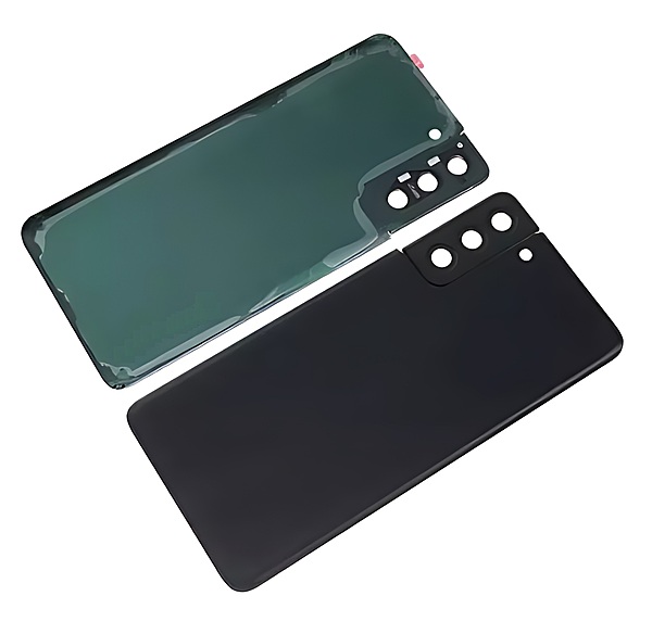 Samsung Galaxy S21 Plus , G996 - Replacement Battery Cover , Rear Panel With Camera Lens - Phantom Black