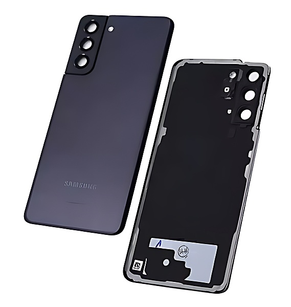 Genuine Samsung Galaxy S21 5G , G991 - Replacement Battery Cover , Rear Panel With Camera Lens - Phantom Grey - Original (Grade B)