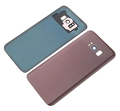 For Samsung Galaxy S8 Plus , G955 - Replacement Battery Cover , Rear Panel With Camera Lens - Pink
