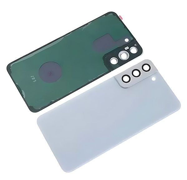 Samsung Galaxy S22 Plus , S906 - Replacement Battery Cover , Rear Panel With Camera Lens - White