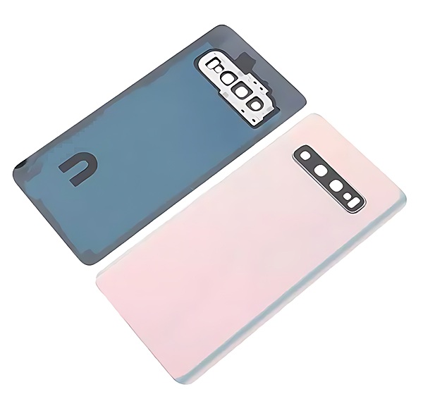 Samsung Galaxy S10 , G973 - Replacement Battery Cover , Rear Panel With Camera Lens - White -