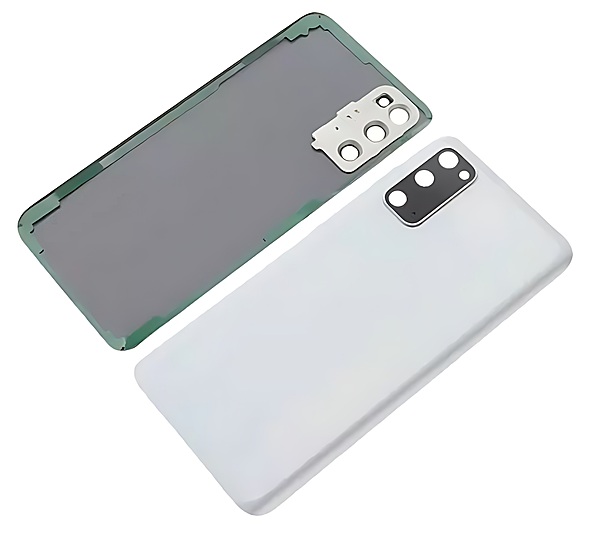 Samsung Galaxy S20 , G980 - Replacement Battery Cover , Rear Panel With Camera Lens - White -
