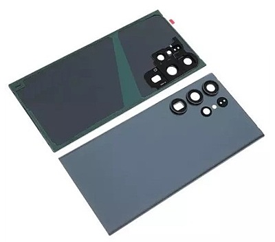 Samsung Galaxy S23 Ultra , S918 - Replacement Battery Cover With Camera Lens & Adhesive - Green