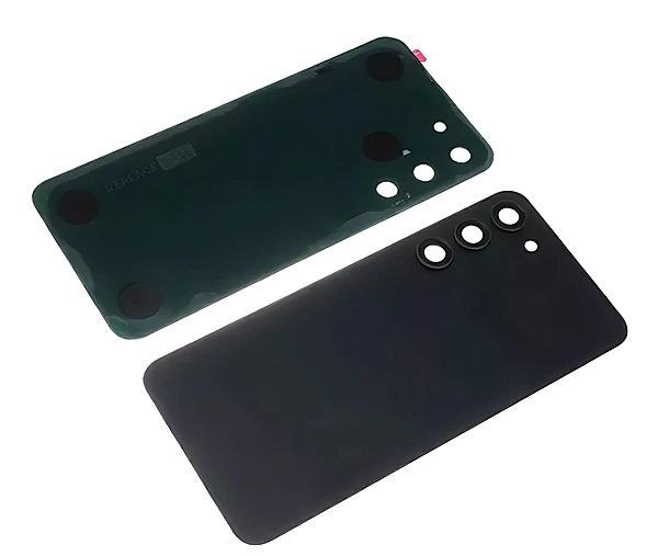 Samsung Galaxy S23 Plus , S916 - Replacement Battery Cover With Camera Lens & Adhesive - Phantom Black