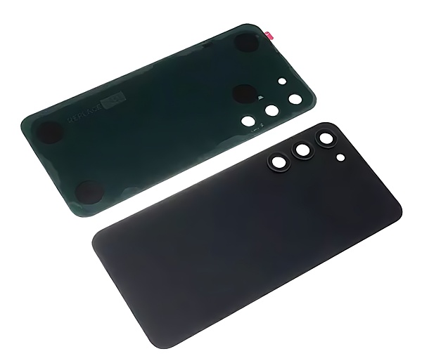 Samsung Galaxy S23 Plus , S916 - Replacement Battery Cover With Camera Lens & Adhesive - Phantom Black