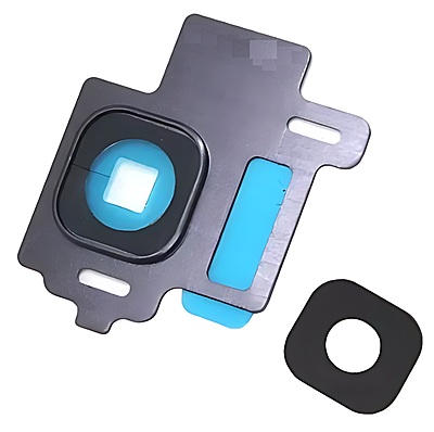 For Samsung Galaxy S8 - Replacement Camera Lens And Housing Cover With Adhesive - Purple