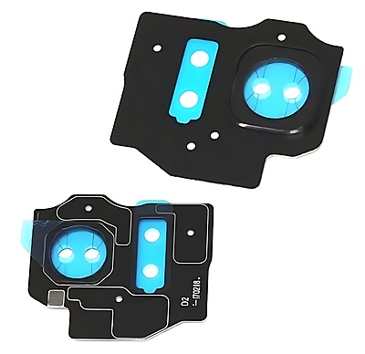 For Samsung Galaxy S8 Plus G955 - Replacement Camera Lens Bezel , Bracket - Black