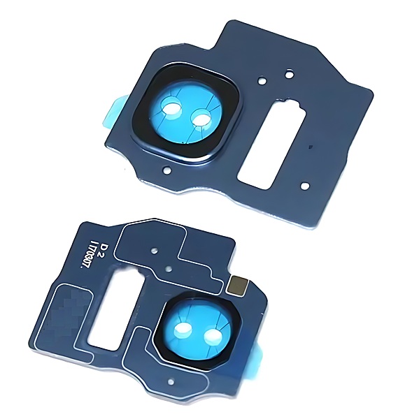 For Samsung Galaxy S8 Plus G955 - Replacement Camera Lens Bezel , Bracket - Blue