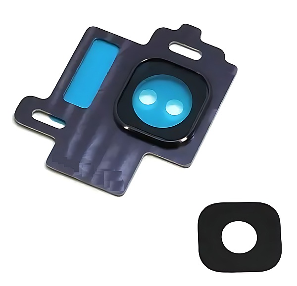 For Samsung Galaxy S8 Plus G955 - Replacement Camera Lens Bezel , Bracket - Grey