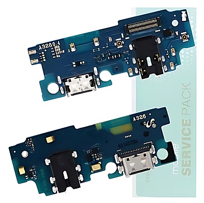 Genuine Samsung A32 , A326 5G - Replacement Charge Port Board With Audio Port - Service Pack - GH96 - 14158A