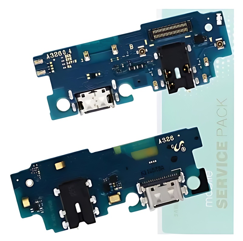 Genuine Samsung A32 , A326 5G - Replacement Charge Port Board With Audio Port - Service Pack - GH96 - 14158A