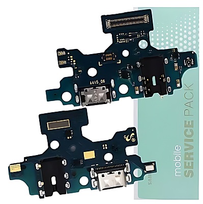 For Samsung A41 , A415 - Replacement Charging Port Board With Audio Port - Service Pack - GH96 - 13379A