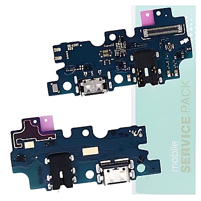 Genuine Samsung A30s , A307 - Replacement Charging Port Board With Audio Socket - Service Pack - GH96 - 12857A