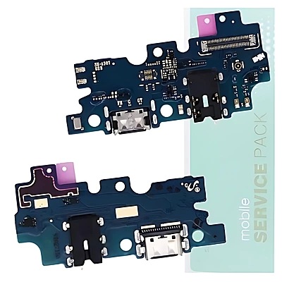 Genuine Samsung A30s , A307 - Replacement Charging Port Board With Audio Socket - Service Pack - GH96 - 12857A