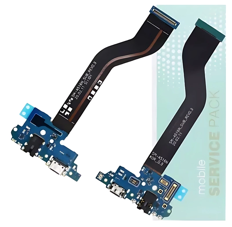 Genuine Samsung A51 5G , A516 - Replacement Charging Port Board With Audio Socket - Service Pack - GH96 - 13456A