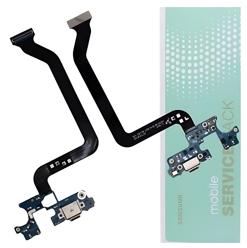 Genuine Samsung S10 5G , G977 - Replacement Charging Port Board With Microphone - Service Pack - GH59 - 15123A