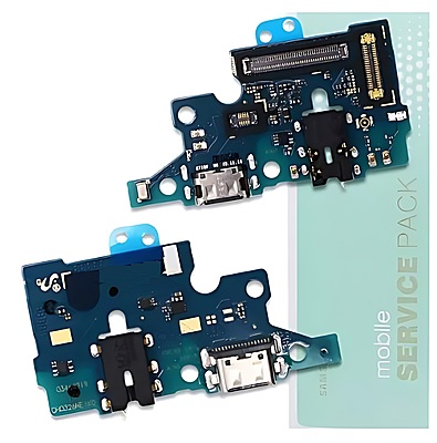 Genuine Samsung A71 , A715 - Replacement Charging Port Board With Microphone - Service Pack - GH96 - 12851A