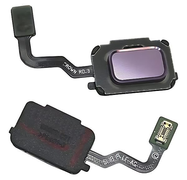 For Samsung Galaxy S9 - Replacement Fingerprint Scanner , Rear Button - Purple