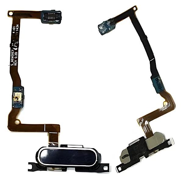 For Samsung Galaxy S5 Mini - Replacement Home Button Flex - Grey