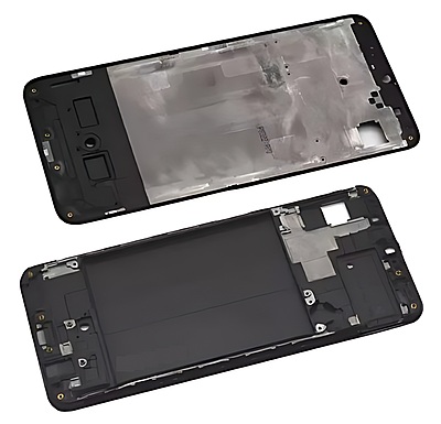 For Samsung Galaxy A70 , A705 - Replacement LCD Mid Frame Chassis - Black