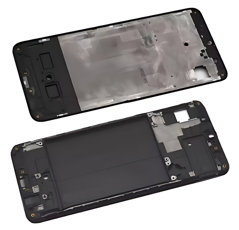 For Samsung Galaxy A70 , A705 - Replacement LCD Mid Frame Chassis - Black