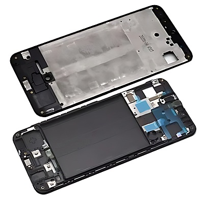 For Samsung Galaxy A50 , A505 - Replacement LCD Mid Frame Chassis - Black