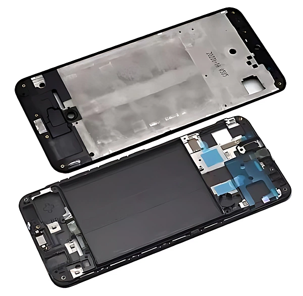 For Samsung Galaxy A50 , A505 - Replacement LCD Mid Frame Chassis - Black