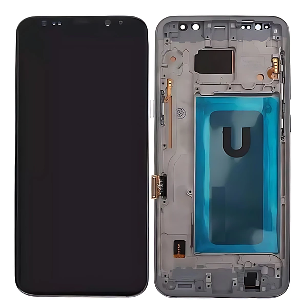 For Samsung Galaxy S8 Plus , G955 - Replacement LCD Touch Screen With Chassis - White