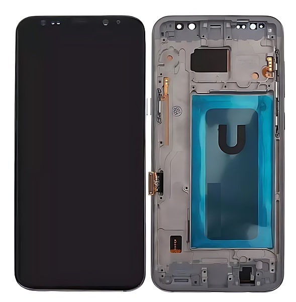 For Samsung Galaxy S8 Plus , G955 - Replacement LCD Touch Screen With Chassis - White