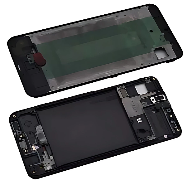 Samsung Galaxy A30s - Replacement Mid Frame Chassis Assembly - Black