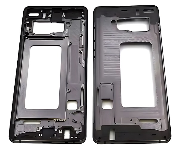 For Samsung Galaxy S10 Plus - Replacement Middle Frame Chassis - Ceramic Black