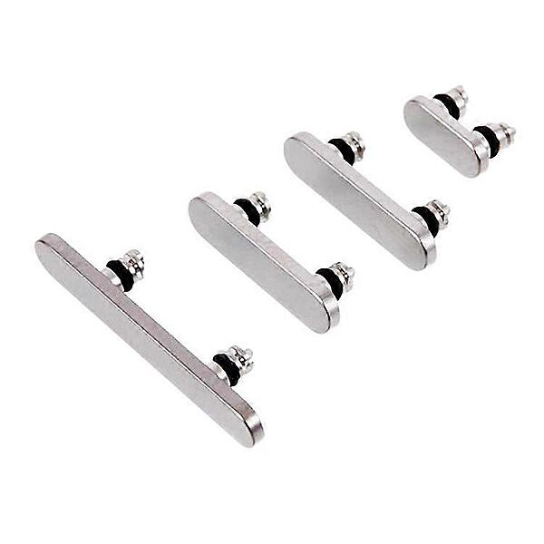 Replacement Power Volume & Mute Buttons iPhone 15 Pro - White White Titanium