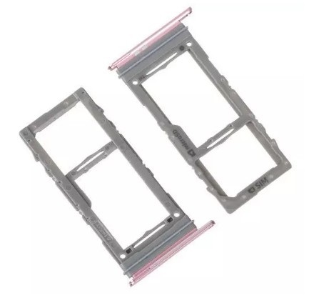 For Samsung Galaxy S20 Ultra G988F - Replacement Single SIM Card Tray - Pink