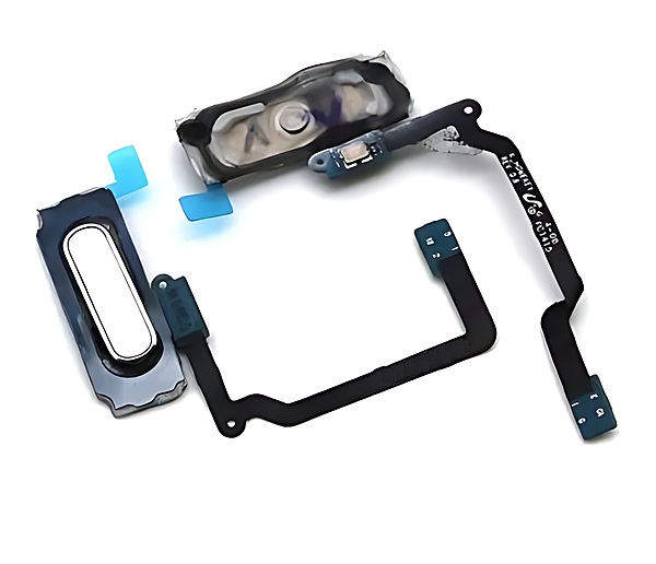 For Samsung Galaxy S5 G900F - Replacement Touch ID Sensor Home Button - White