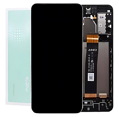 Genuine Samsung A32 5G , A326 - Replacement Touch Screen Assembly With Chassis - Service Pack - GH82 - 25121A