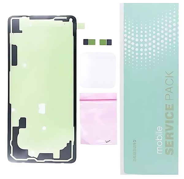 For Samsung S10 Plus , G975 - Rework Adhesive & Screw Kit - Service Pack - GH82 - 18801A