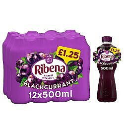 Ribena Blackcurrant £1.25