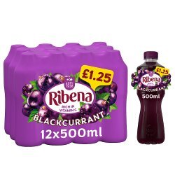 Ribena Blackcurrant £1.25