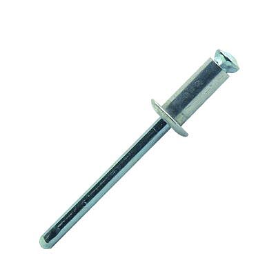 6.4 x 35 Aluminium Dome Head Peel Rivets