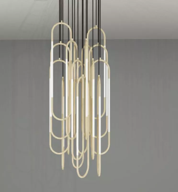 Rod Chandelier