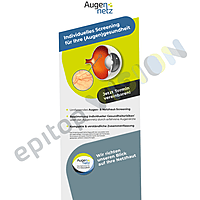 Roll Up Motiv Auge - 1 Stück Roll Up Motiv Auge - 1 Stück