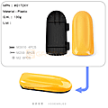 1：10 Roof-box（w/o Rack） #A Yellow