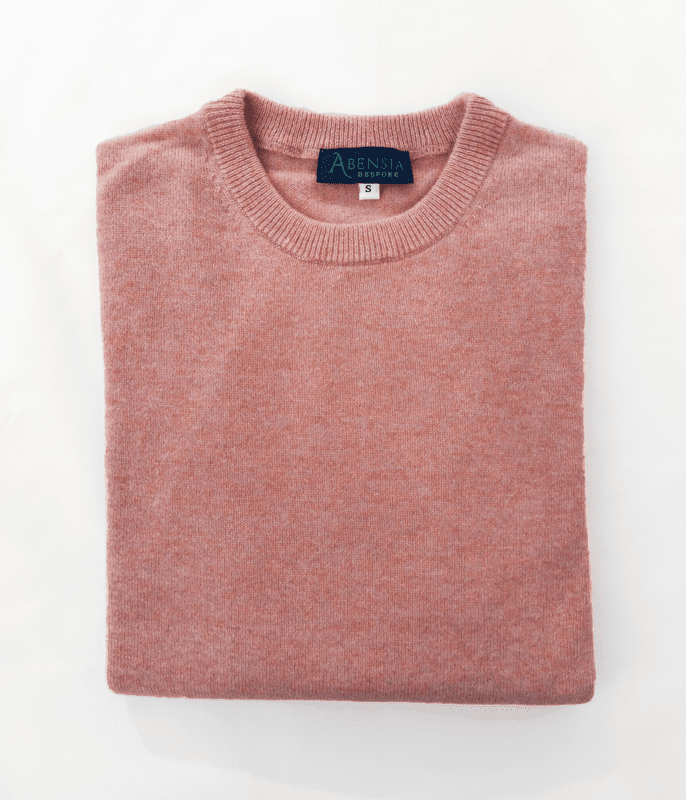 Col rond - Femme - S - Rose chiné