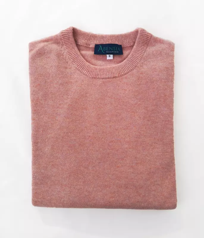 Col rond - Femme - S - Rose chiné