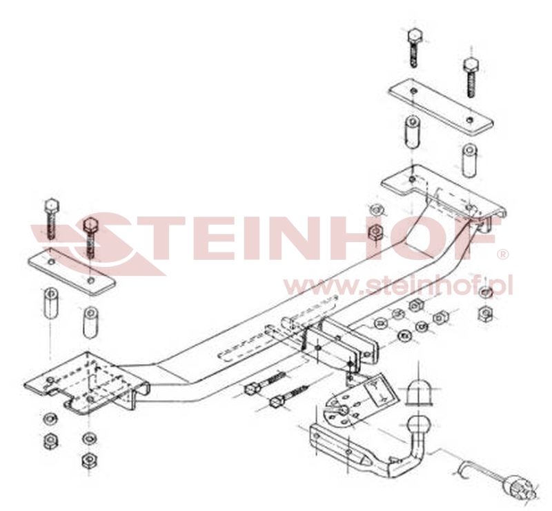 Seat Cordoba 4D
while stocks last Tow Bar (1993-1996) S-110