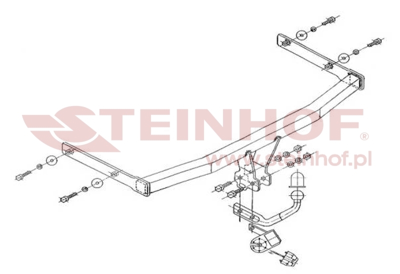 Seat Ibiza 3/5D Tow Bar (2002-2008) S-146